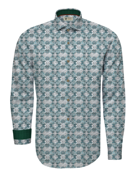 COTTON ELASTANE MESS SHIRT