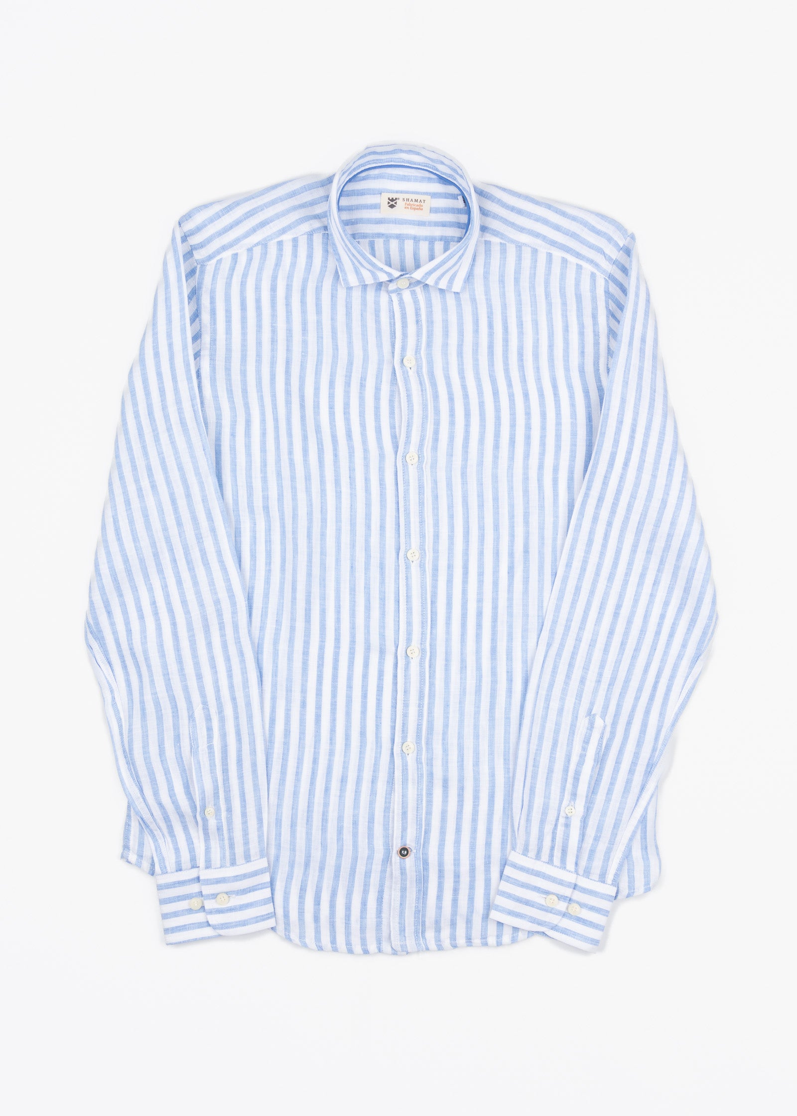 CAMISA DE LINHO LISTRADA FLASH