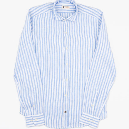 CAMISA DE LINHO LISTRADA FLASH