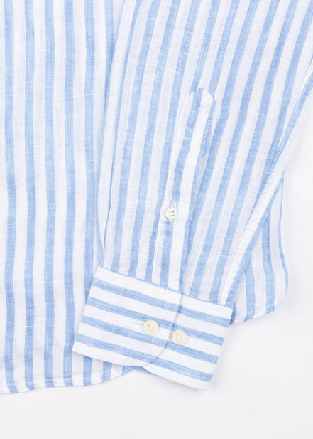 CAMISA DE LINHO LISTRADA FLASH