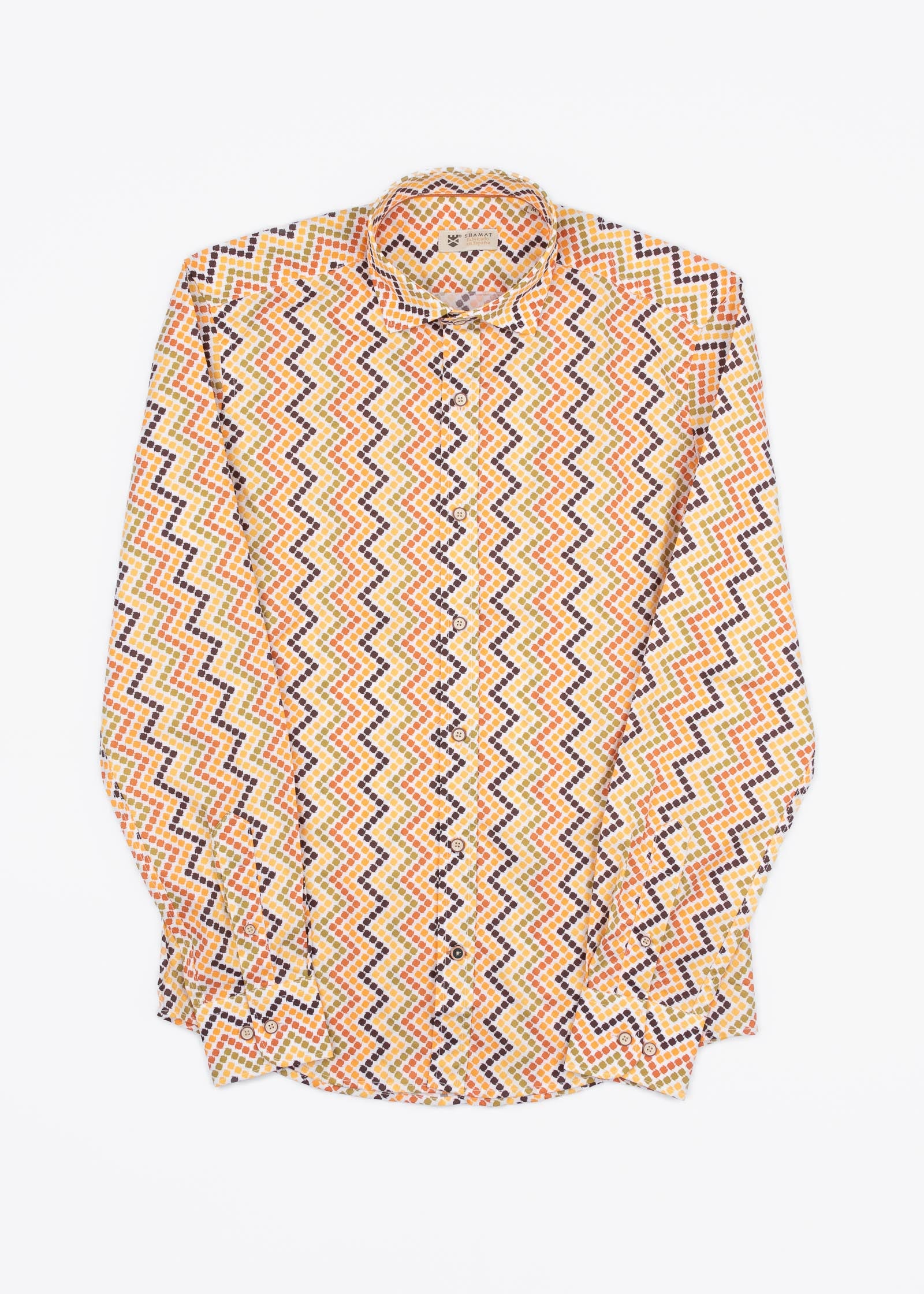 RETRO ELASTAN PRINTED SHIRT