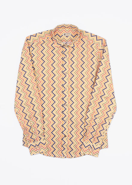 RETRO ELASTAN PRINTED SHIRT