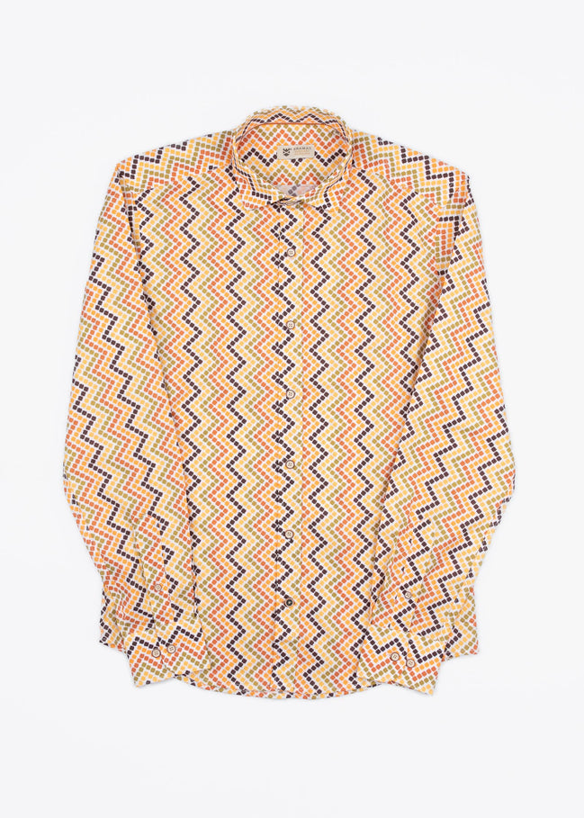 RETRO ELASTAN PRINTED SHIRT