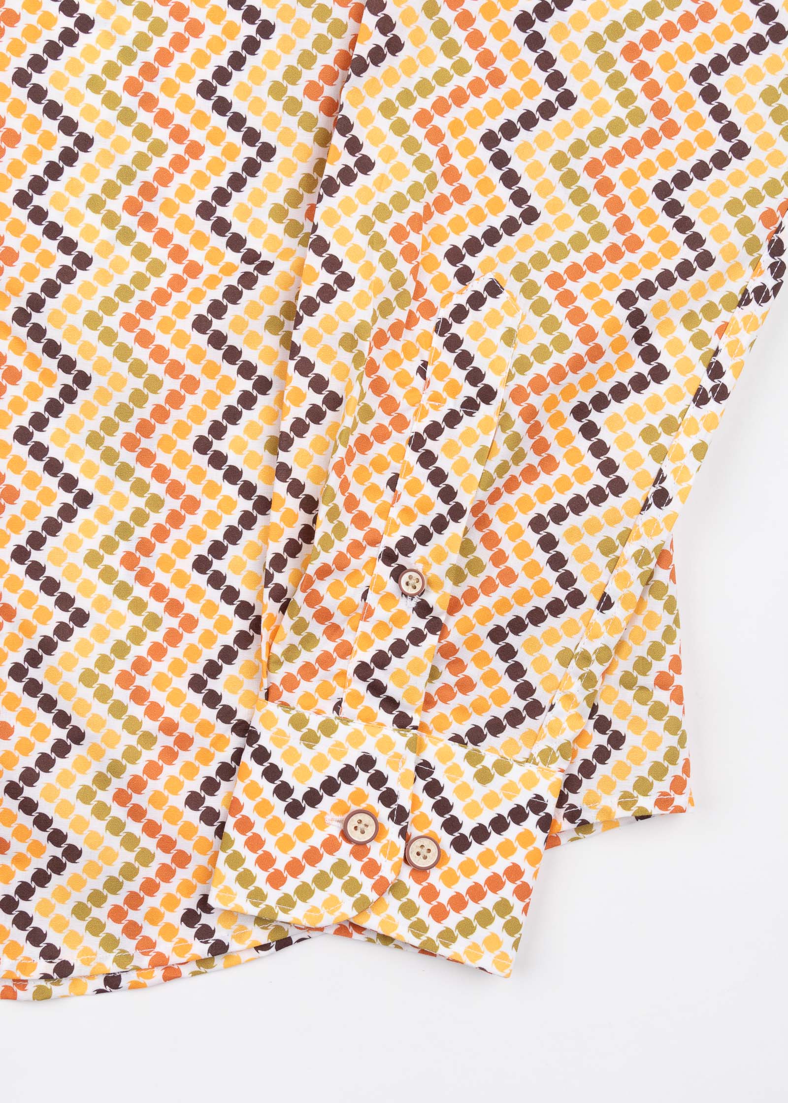 RETRO ELASTAN PRINTED SHIRT