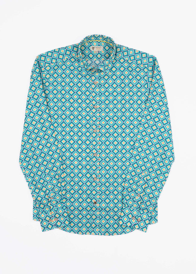 VOILÈ BUDAPEST PRINTED SHIRT
