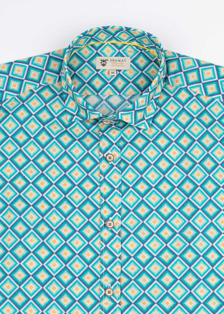 VOILÈ BUDAPEST PRINTED SHIRT