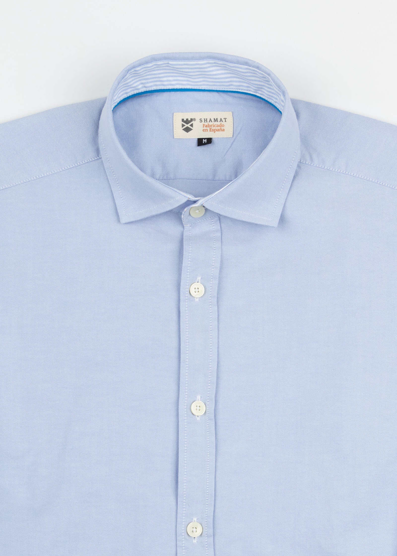 CAMISOLA OXFORD COMBINADA ML