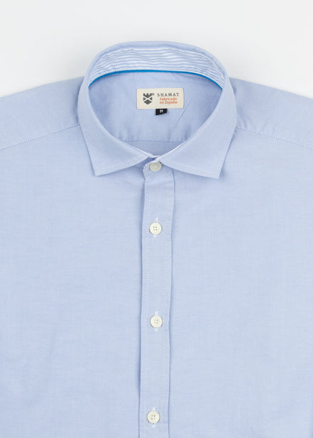 CAMISOLA OXFORD COMBINADA ML