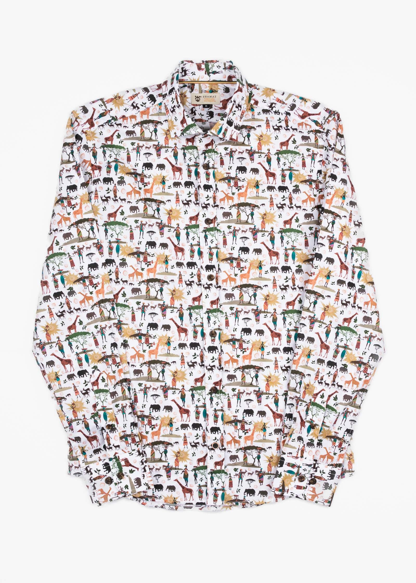 CAMISOLA ML EST ALG/ELAST ÁFRICA