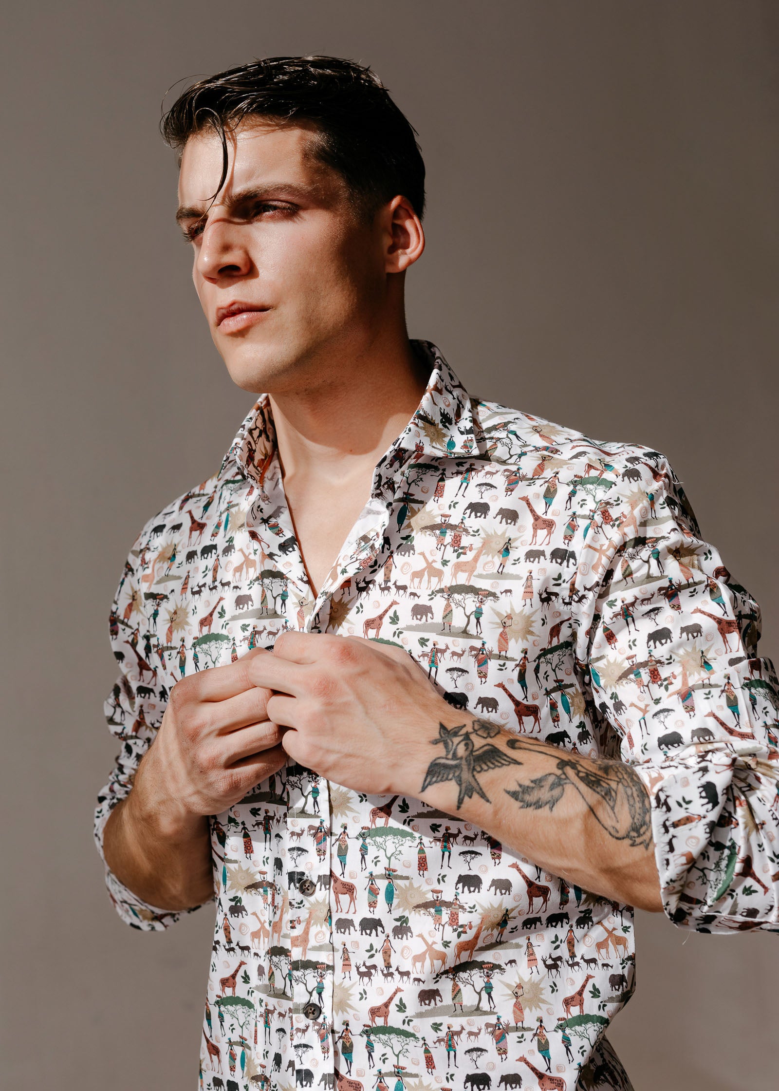 CAMISOLA ML EST ALG/ELAST ÁFRICA