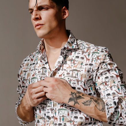 ML EST ALG/ELAST AFRICA SHIRT