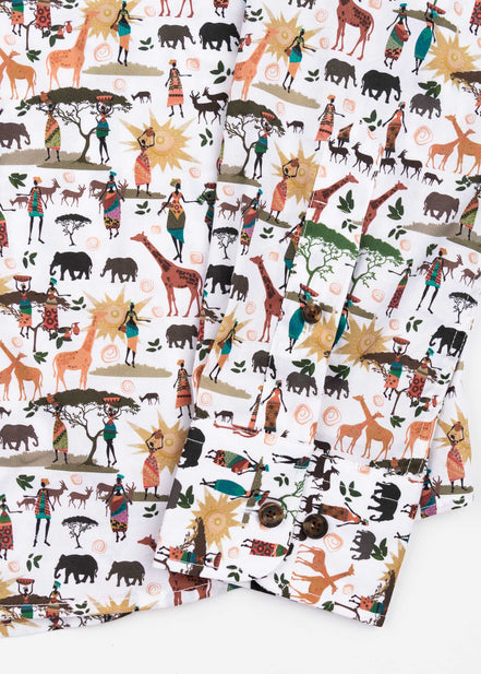 CAMISOLA ML EST ALG/ELAST ÁFRICA