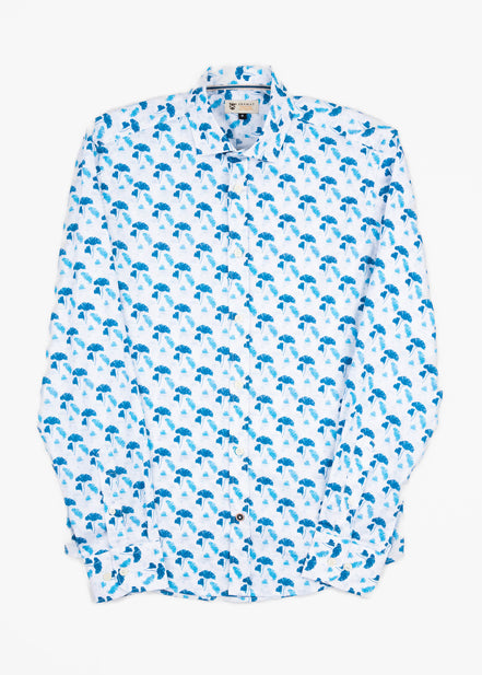 ML EST ALG/ELAST JAPAN BLUE SHIRT