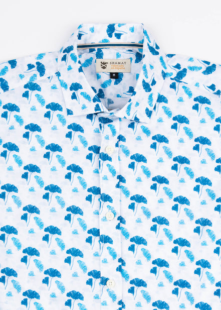 ML EST ALG/ELAST JAPAN BLUE SHIRT