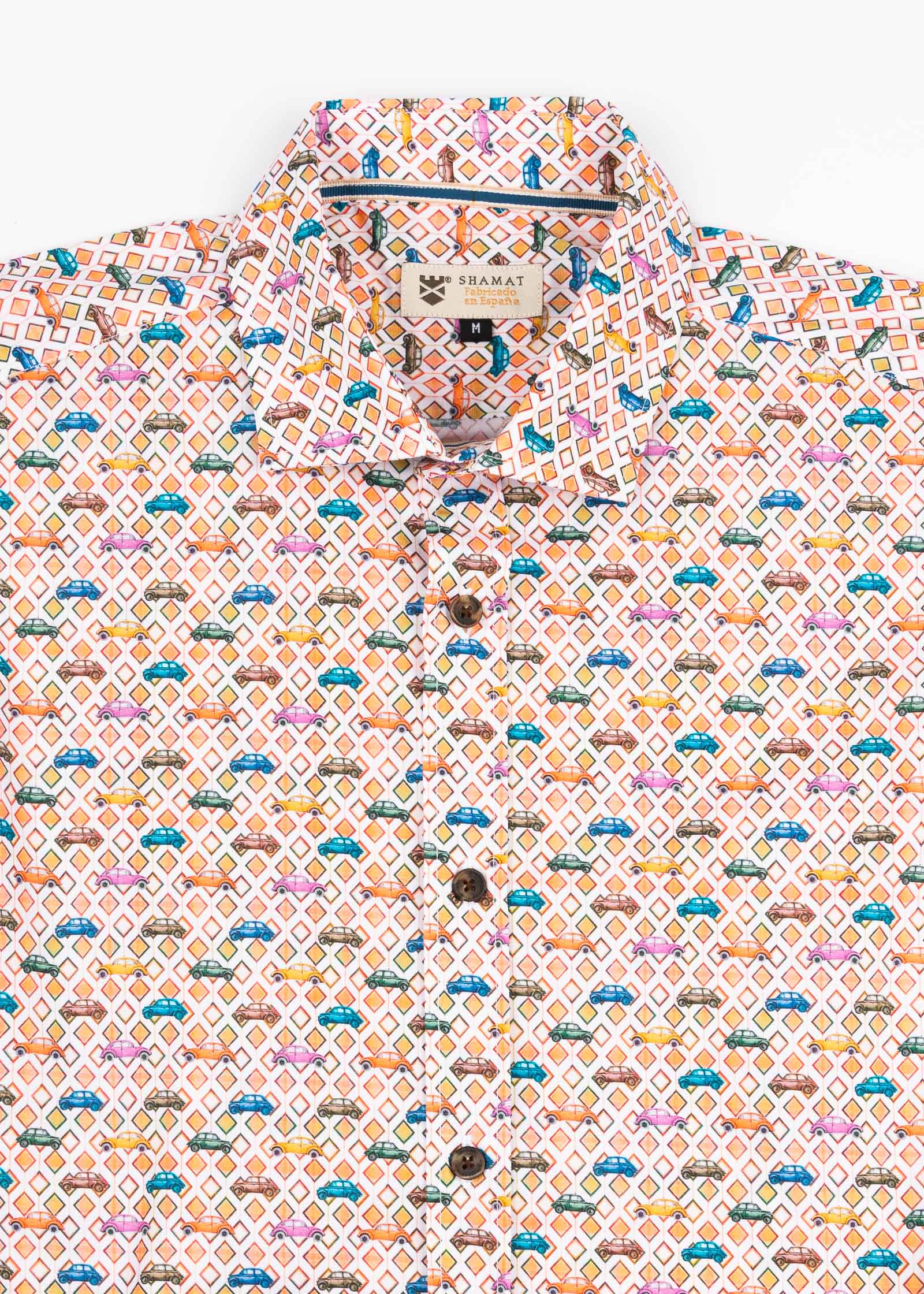 ML EST ALG/ELAST CARS SHIRT
