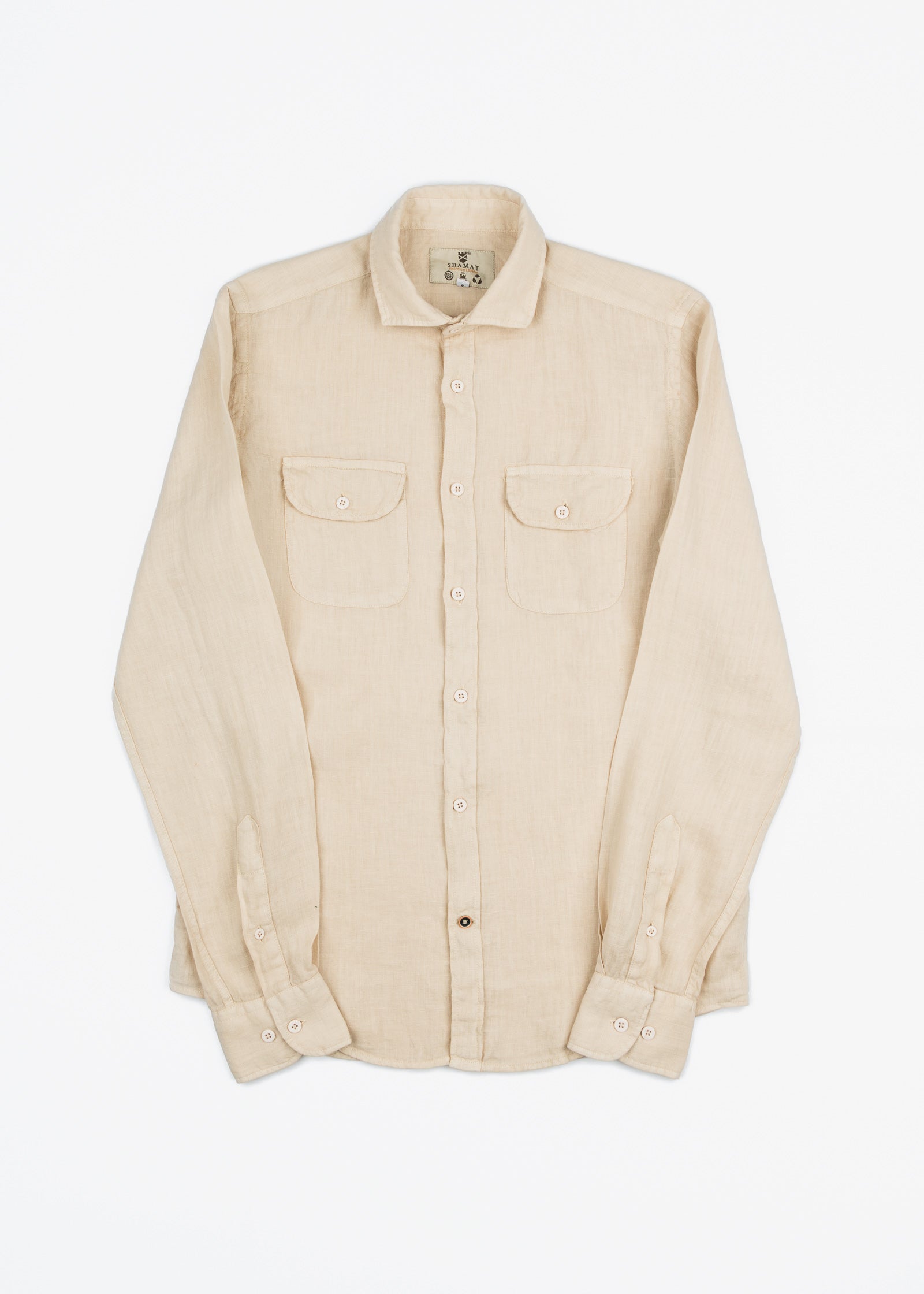 LINEN SHIRT WITH POCKETS