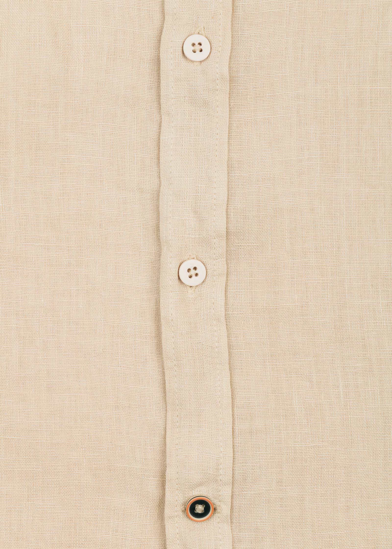 LINEN SHIRT WITH POCKETS