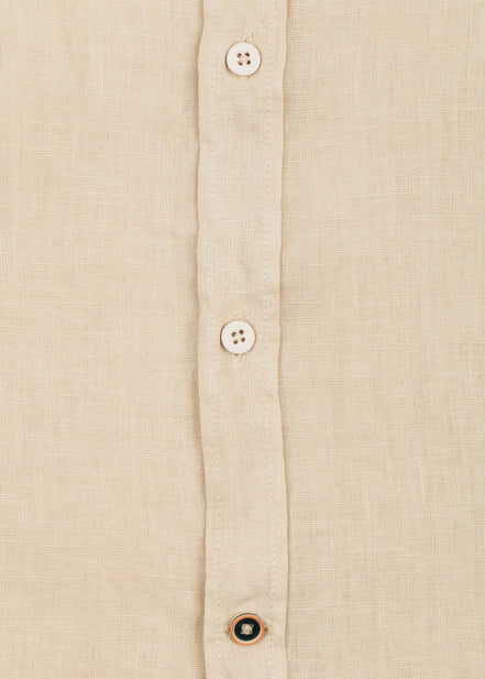 LINEN SHIRT WITH POCKETS