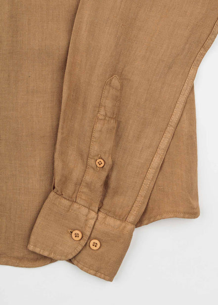 LINEN SHIRT WITH POCKETS