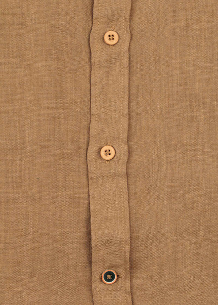 LINEN SHIRT WITH POCKETS