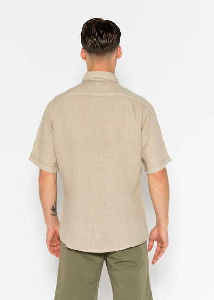MC LINEN SHIRT WITH POCKETS