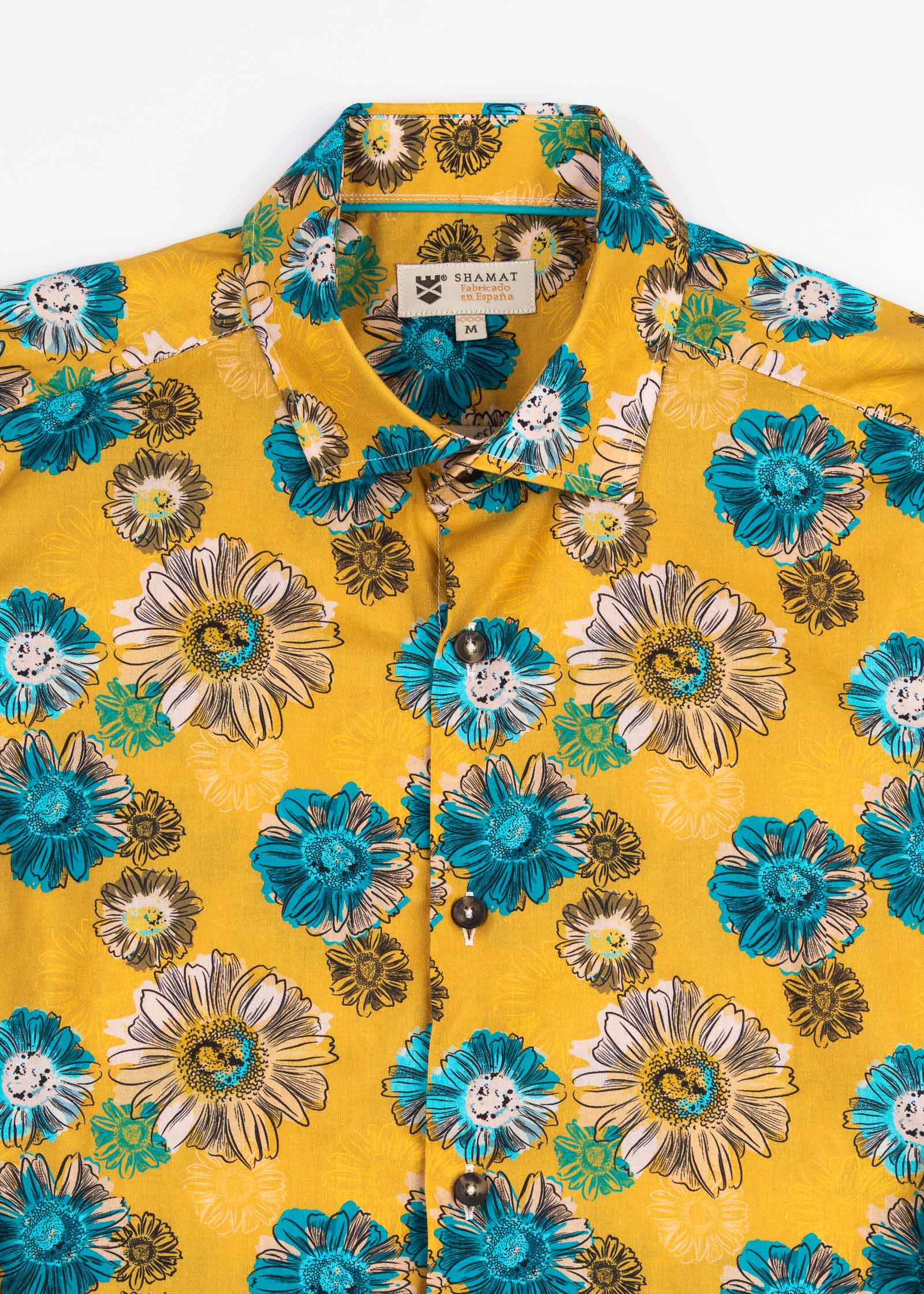 PRINTED ELASTANE SHIRT