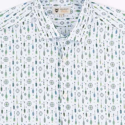 VOILÈ ARROWS PRINTED SHIRT