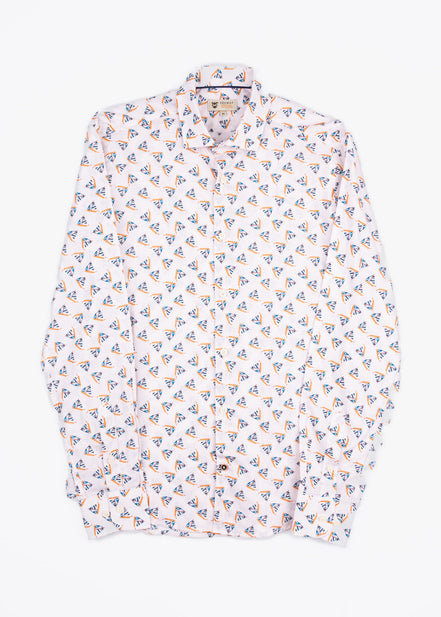 SAILBOATS VOILÈ PRINTED SHIRT