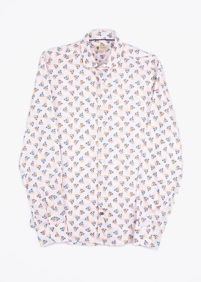 SAILBOATS VOILÈ PRINTED SHIRT
