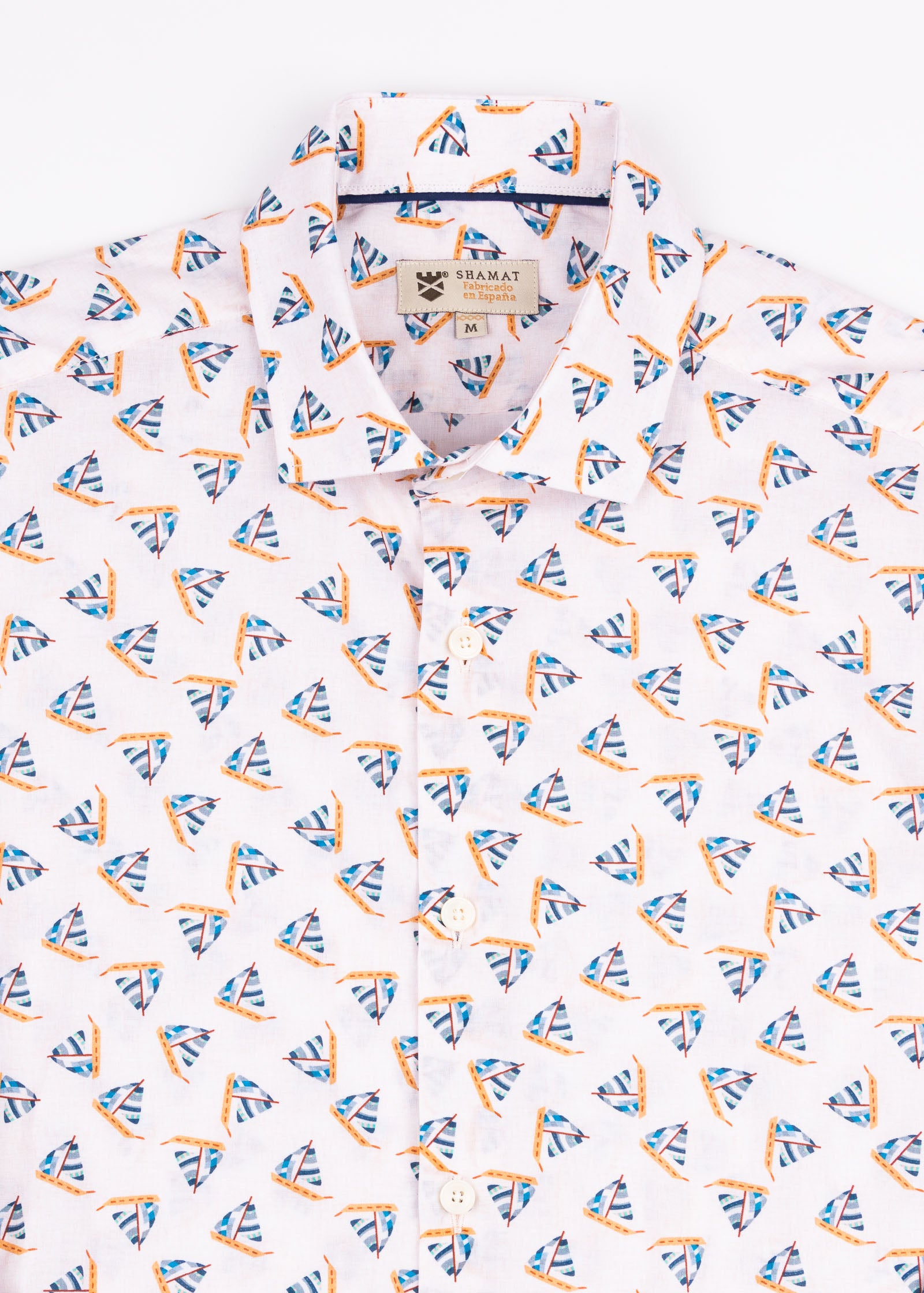 SAILBOATS VOILÈ PRINTED SHIRT