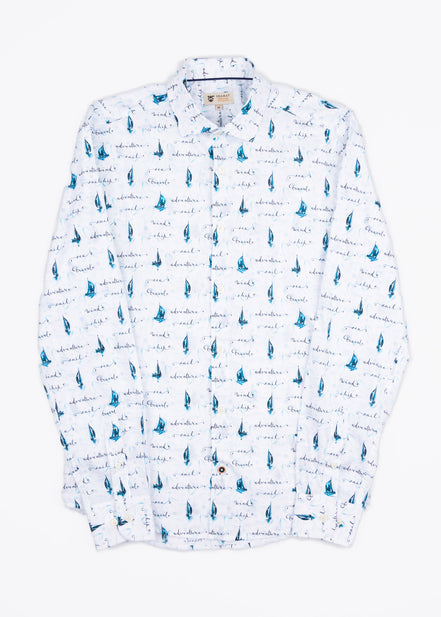 VOILÈ SAILING PRINTED SHIRT