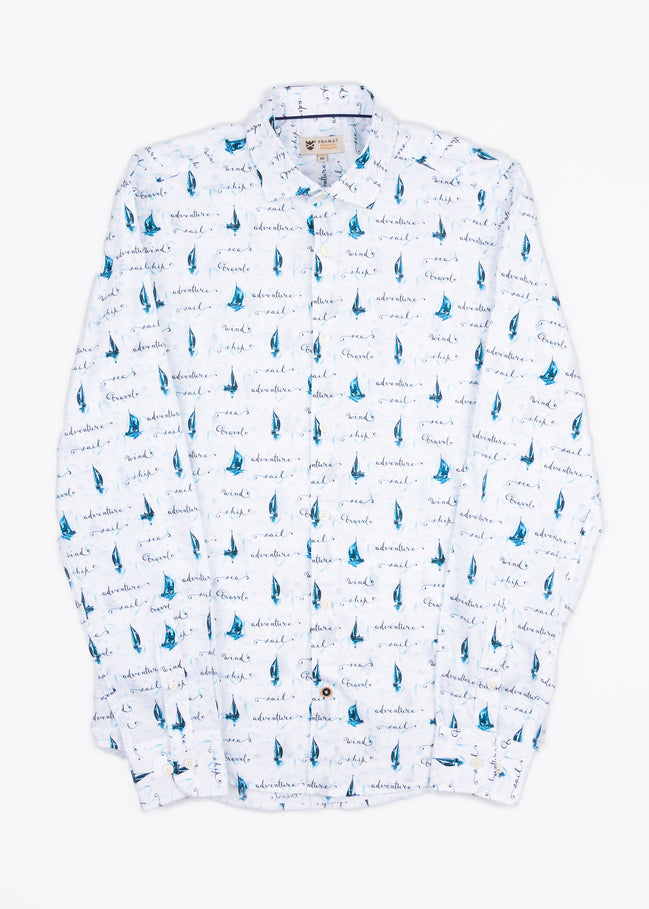 VOILÈ SAILING PRINTED SHIRT