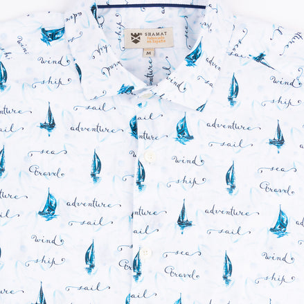 VOILÈ SAILING PRINTED SHIRT