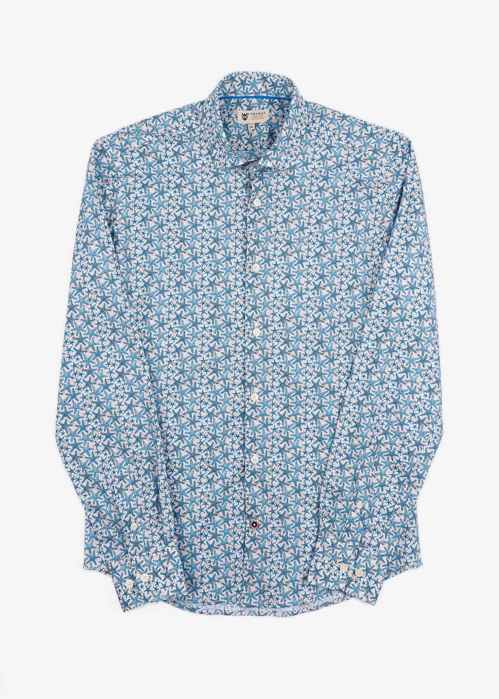 PRINTED ELASTANE SHIRT