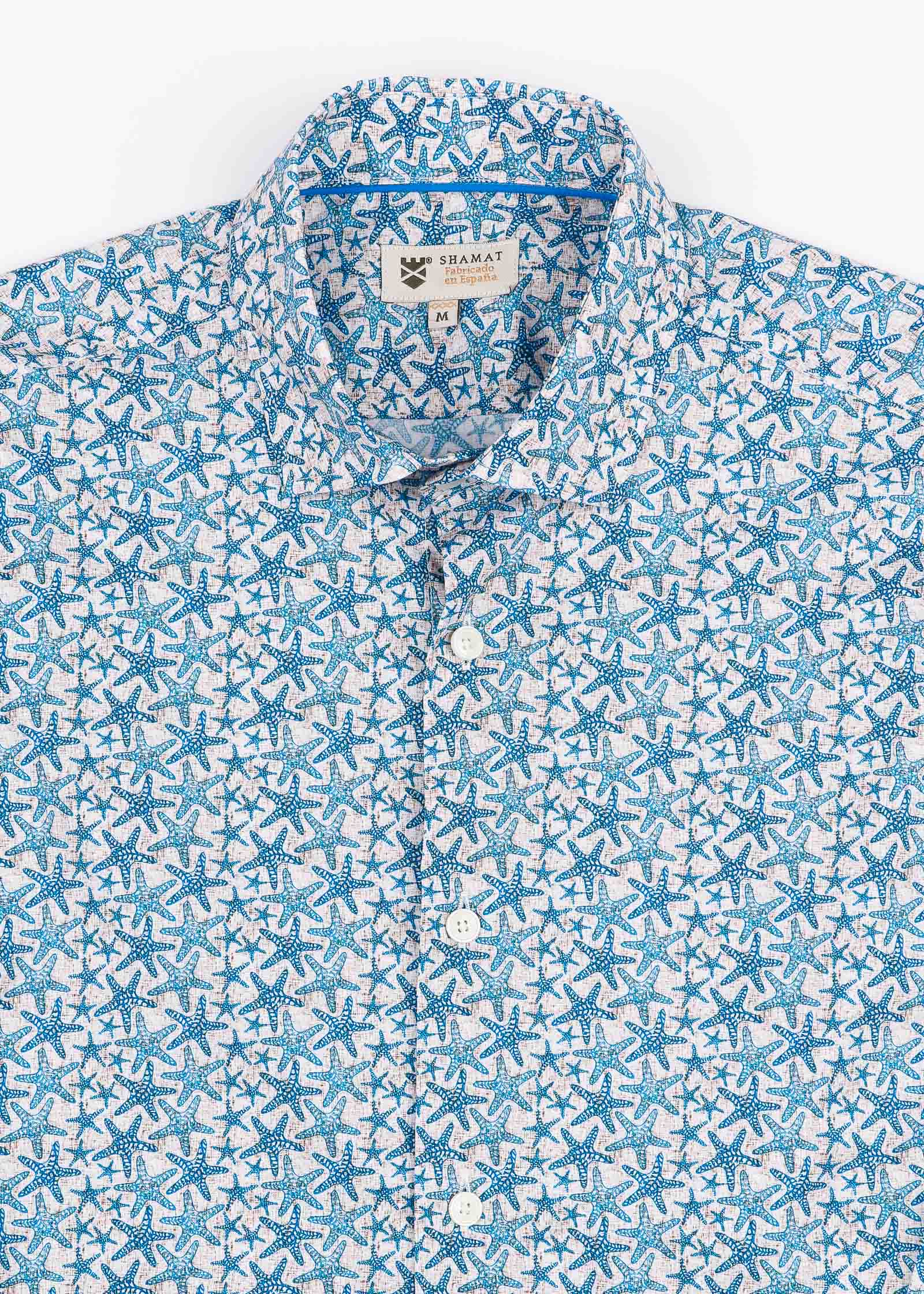 PRINTED ELASTANE SHIRT