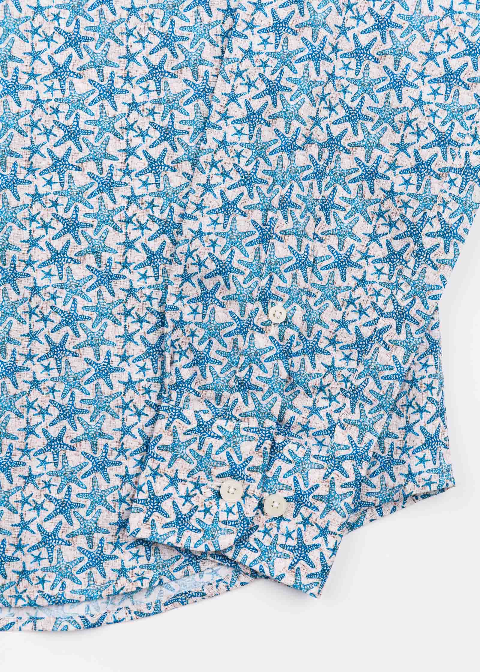 PRINTED ELASTANE SHIRT