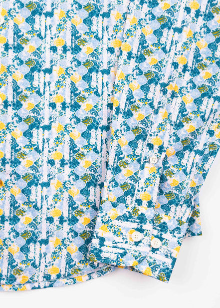 PRINTED ELASTANE SHIRT