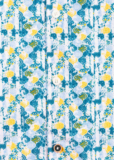 PRINTED ELASTANE SHIRT