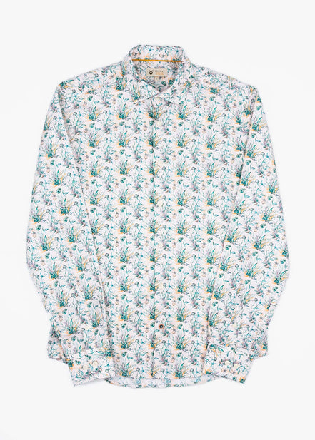 PRINTED ELASTANE SHIRT