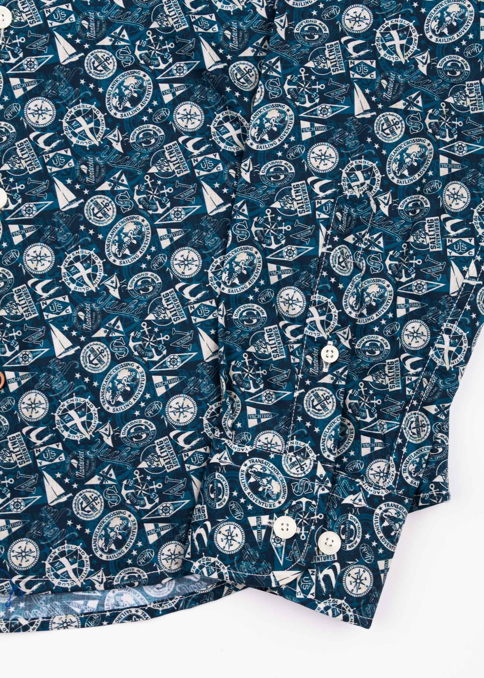 PRINTED ELASTANE SHIRT