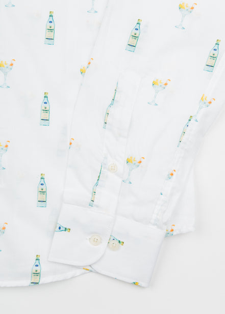 VOILÈ GIN TONIC PRINTED SHIRT
