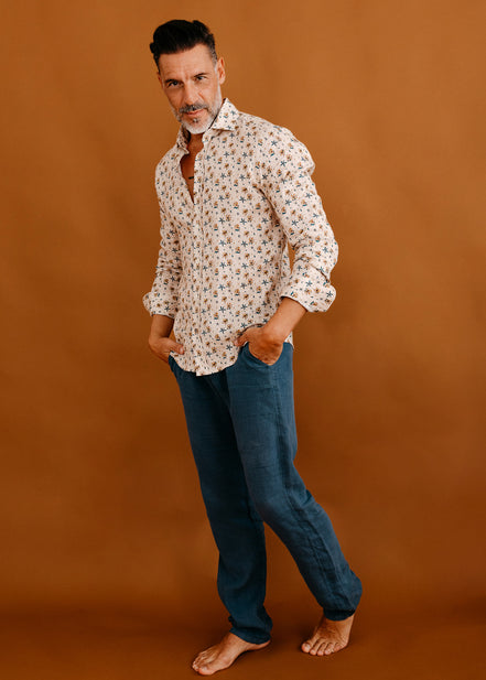 CLASSIC LINEN CHINO PANTS