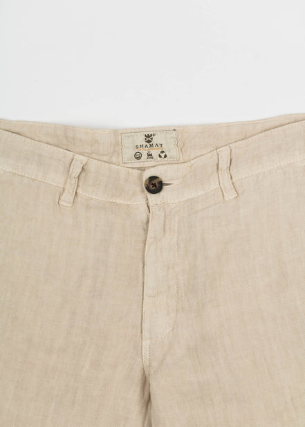 CLASSIC LINEN CHINO PANTS