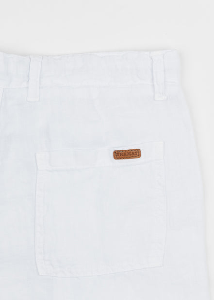 LINEN PANTS WITH DRAWSTRING