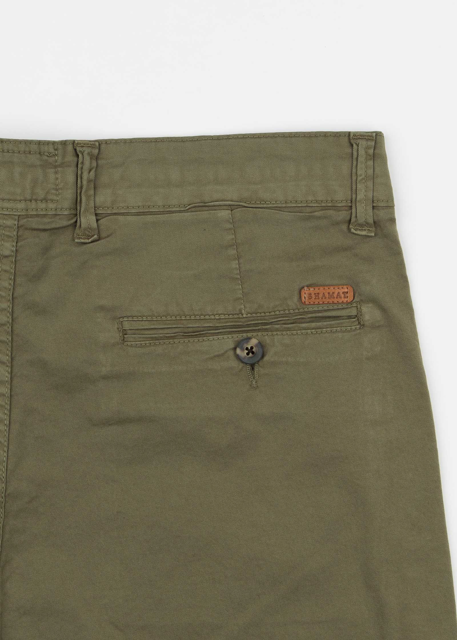 Chinese dyed Bermuda shorts