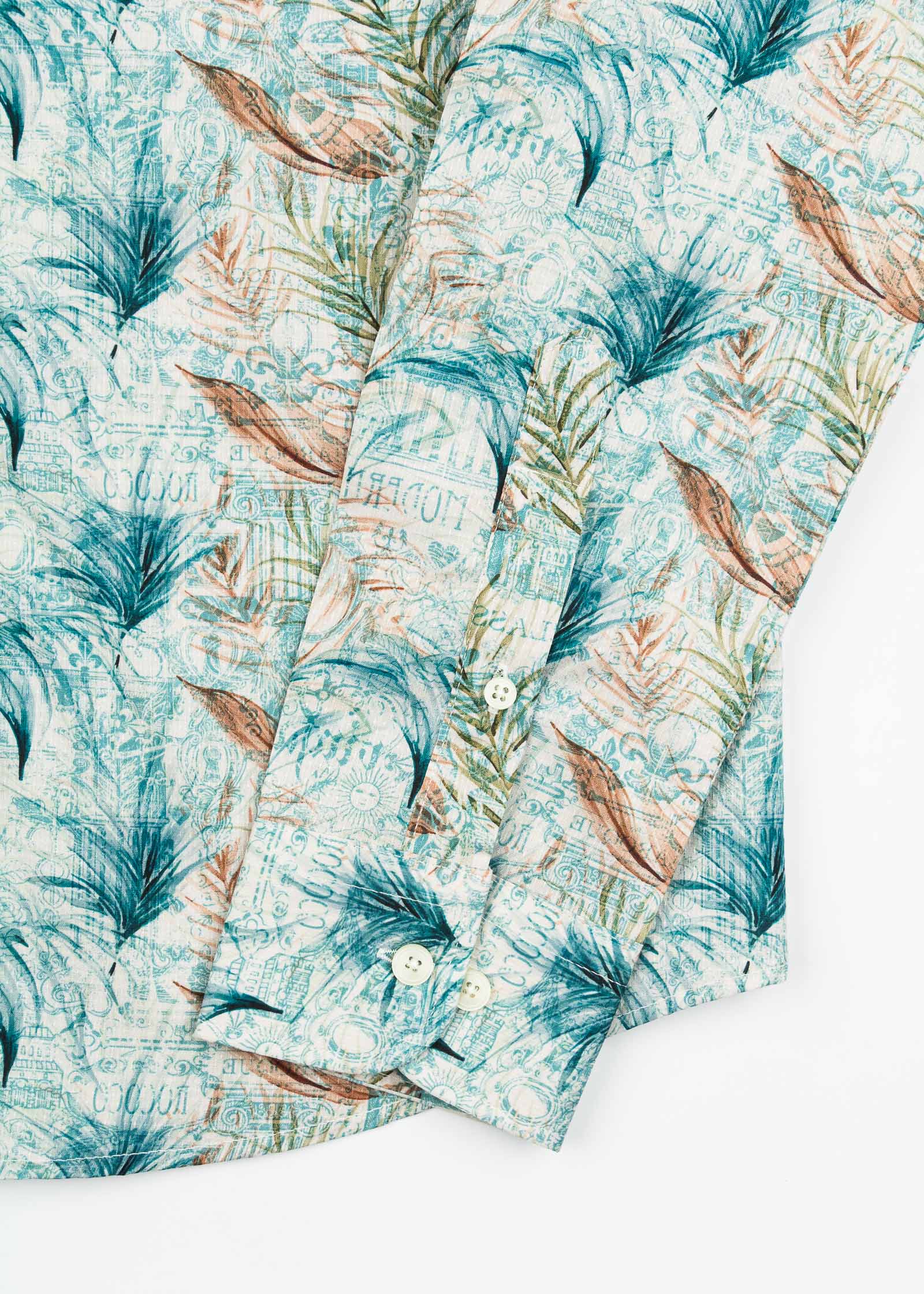 CAMISA ESTAMPADA DE ELASTANO HISTORY