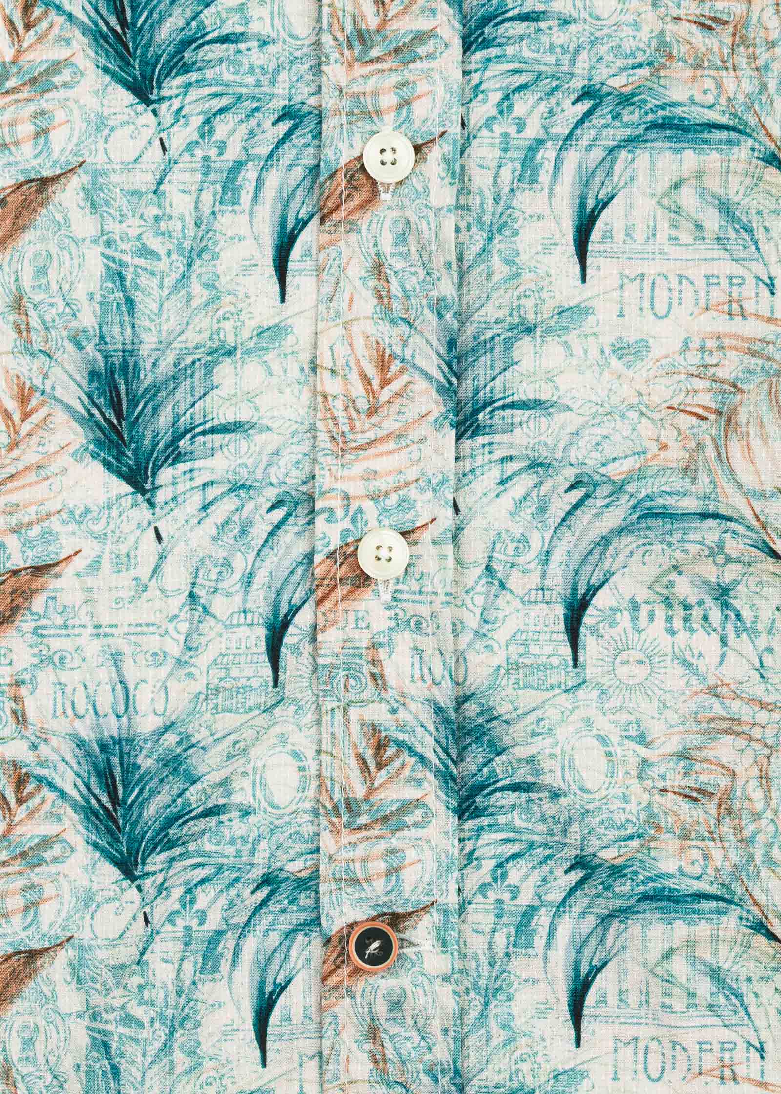 CAMISA ESTAMPADA DE ELASTANO HISTORY