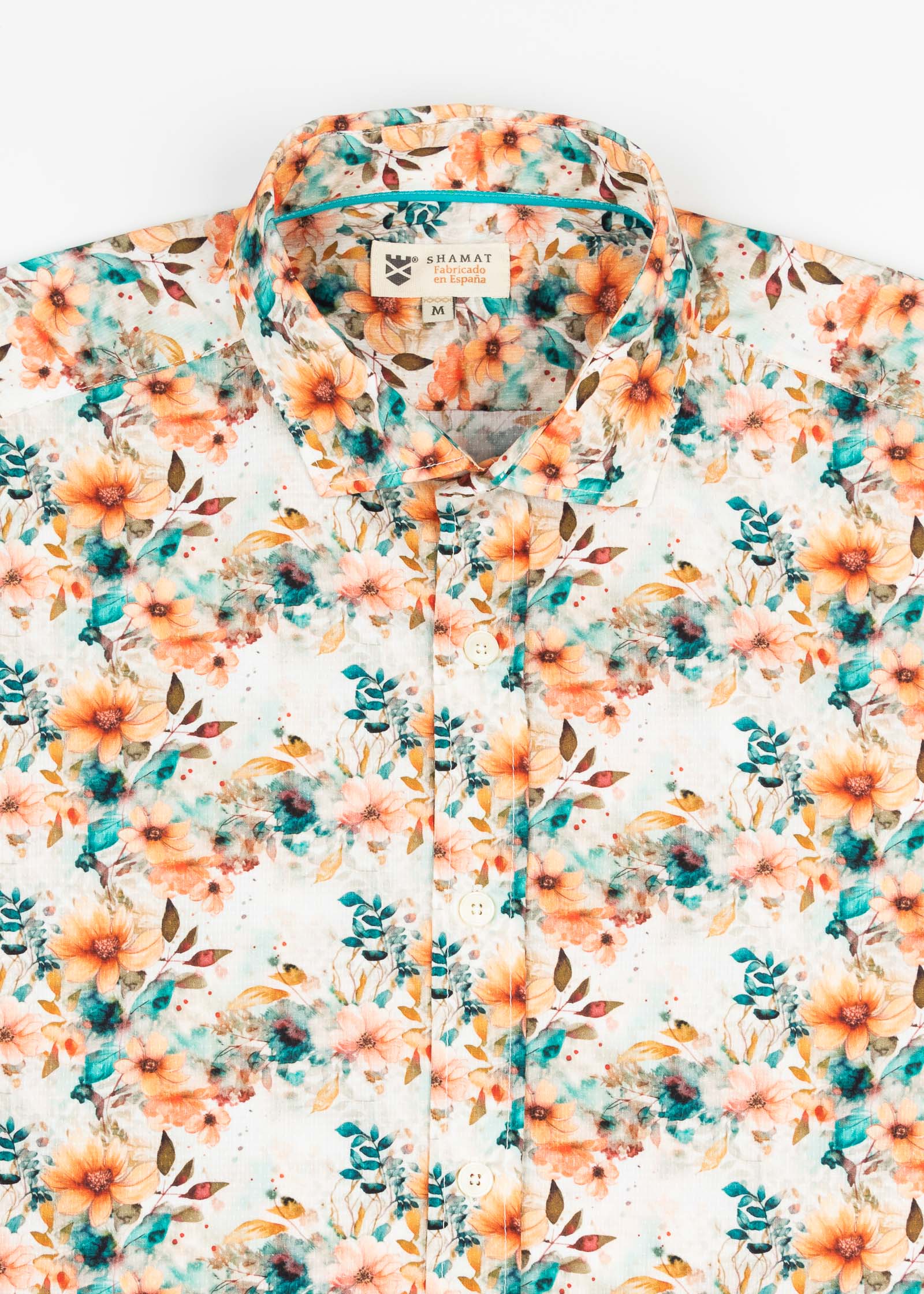 CAMISA ESTAMPADA DE ELASTÃO DE OUTONO