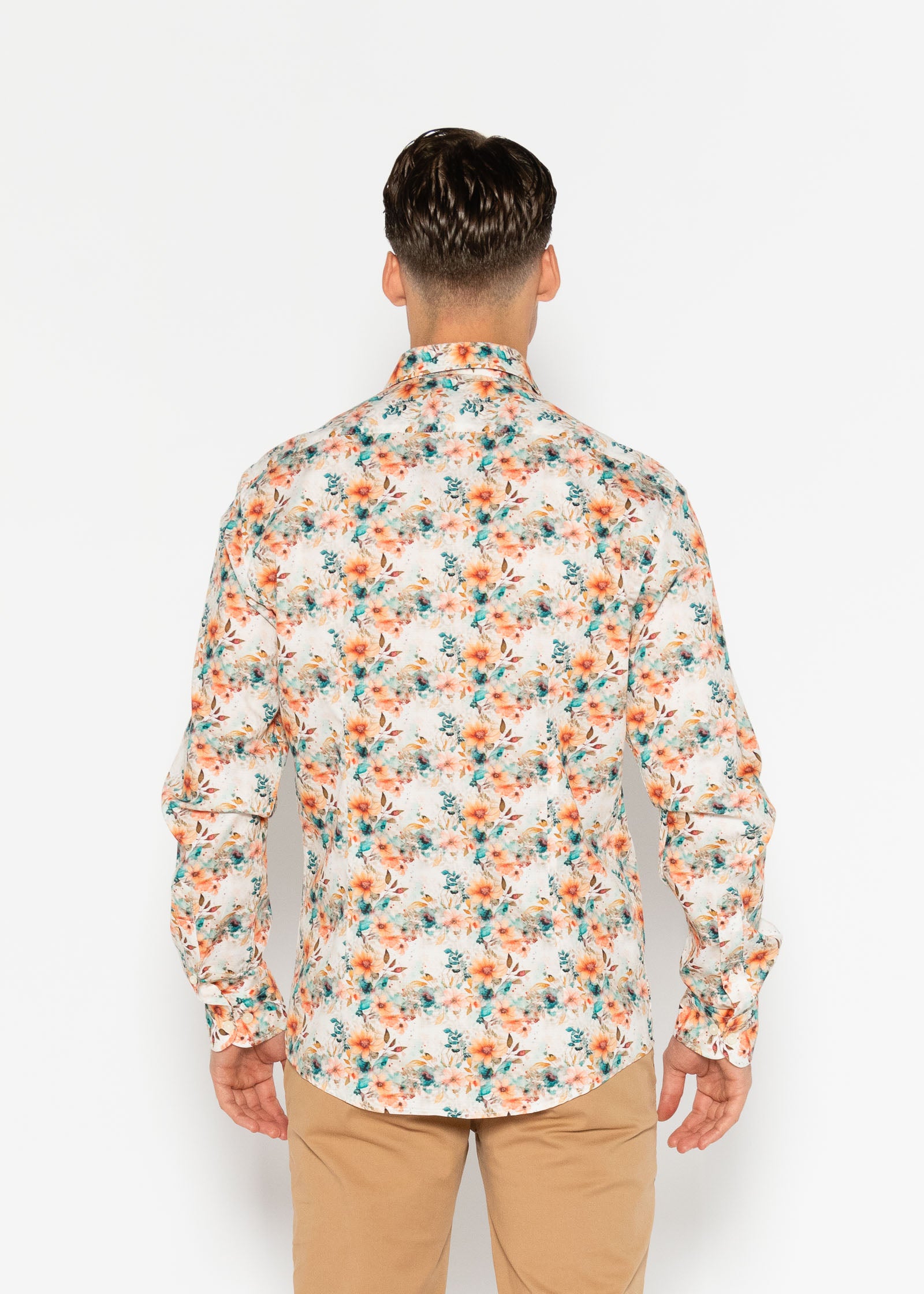 CAMISA ESTAMPADA DE ELASTÃO DE OUTONO