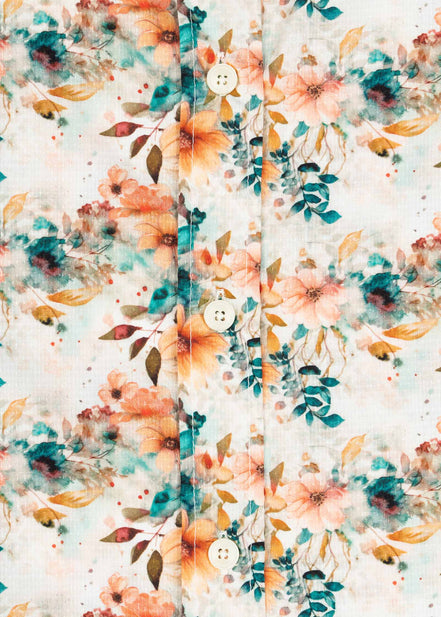 CAMISA ESTAMPADA DE ELASTÃO DE OUTONO